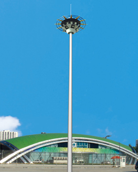 北京西客站高杆灯